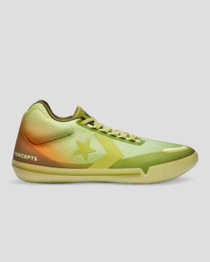 Converse All Star Pro BB Evo Concepts Vysoké Tenisky Zelene | CV-735JMS