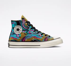 Converse Chuck 70 '90s Marbled Vysoké Tenisky Tyrkysové | CV-238GTB