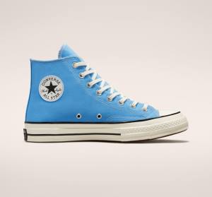 Converse Chuck 70 Pastel Polyester Vysoké Tenisky Modre Čierne | CV-876PLW