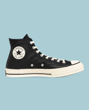 Converse Chuck 70 Seasonal Kozene Vysoké Tenisky Čierne | CV-124JXP