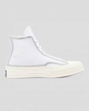 Converse Chuck 70 Tape Seam Vysoké Tenisky Biele | CV-367BKN