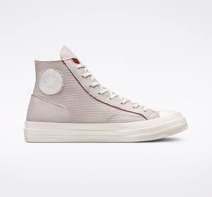 Converse Chuck 70 Tearaway Vysoké Tenisky Svetlo Strieborne Ruzove | CV-187CXN