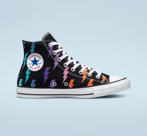 Converse Chuck Taylor All Star Archive Prints Vysoké Tenisky Čierne Modre Tyrkysové | CV-591KXP