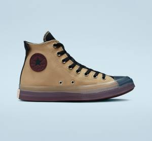 Converse Chuck Taylor All Star CX Stretch Platene Vysoké Tenisky Čierne Tmavo Bordove | CV-391UJE