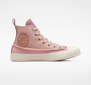 Converse Chuck Taylor All Star Crafted Platene Vysoké Tenisky Ruzove Ruzove Ruzove | CV-326GHK