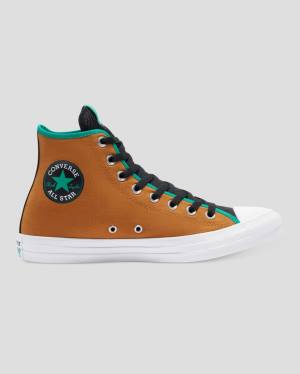 Converse Chuck Taylor All Star Digitálny Terrain Vysoké Tenisky Hnede Zelene | CV-420SWL