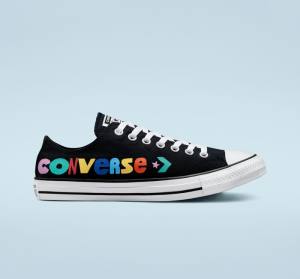 Converse Chuck Taylor All Star Happy Faces Nízke Tenisky Čierne | CV-675XLS