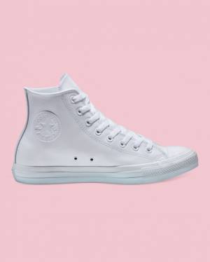 Converse Chuck Taylor All Star Kozene Vysoké Tenisky Biele | CV-310MTK