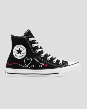 Converse Chuck Taylor All Star Love Thread Vysoké Tenisky Čierne | CV-149HTK