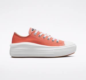 Converse Chuck Taylor All Star Move Platforme Seasonal Color Nízke Tenisky Biele Biele | CV-795DQO