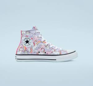 Converse Chuck Taylor All Star Neon Unicorn Vysoké Tenisky Ruzove Viacfarebný Biele | CV-285MKY