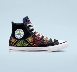 Converse Chuck Taylor All Star Pride Vysoké Tenisky Čierne Červené | CV-297UIY