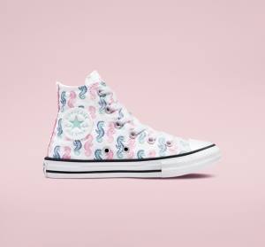 Converse Chuck Taylor All Star Seahorses Vysoké Tenisky Biele Ruzove Svetlo | CV-830SEP