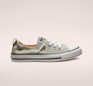 Converse Chuck Taylor All Star Shoreline Cloud Gray Slip On Nízke Tenisky Siva | CV-627HVY