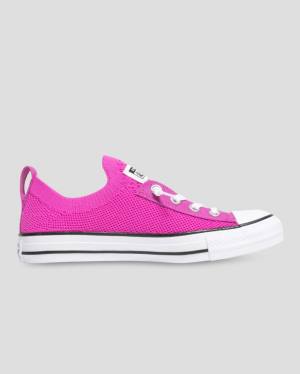 Converse Chuck Taylor All Star Shoreline Knit Slip Nízke Tenisky Ruzove | CV-689XDU