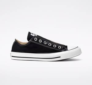 Converse Chuck Taylor All Star Slip Nízke Tenisky Čierne Biele | CV-751EMZ