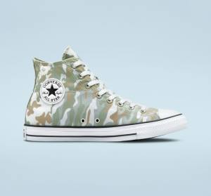 Converse Chuck Taylor All Star Split Panel Camo Vysoké Tenisky Hnede | CV-842MHA