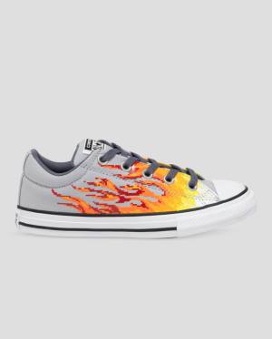 Converse Chuck Taylor All Star Street Digi Flame Nízke Tenisky Siva Žlté | CV-965HBX