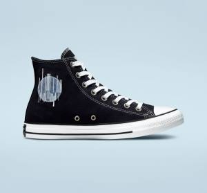 Converse Chuck Taylor All Star Translucent Barcode Vysoké Tenisky Čierne Biele | CV-235TLH