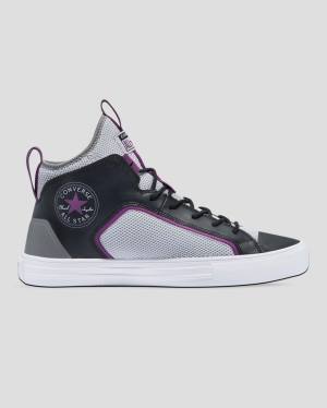 Converse Chuck Taylor All Star Ultra Dramatic Nights Vysoké Tenisky Siva Čierne | CV-412FYZ