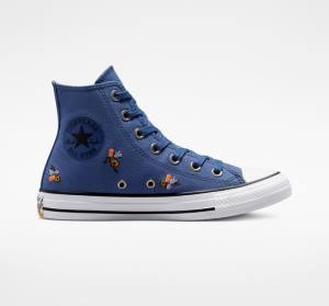 Converse Chuck Taylor All Star We Are Stronger Together Vysoké Tenisky Modre Indigo | CV-387VES