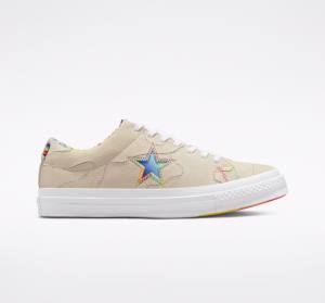 Converse One Star Pride Nízke Tenisky Červené | CV-128VTU