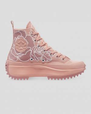 Converse Run Star Hike Floral Vysoké Tenisky Ruzove | CV-670GXC