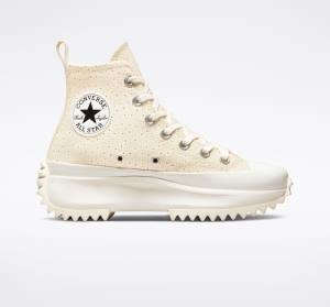 Converse Run Star Hike Platforme Daisy Vysoké Tenisky Béžové Biele | CV-503QNG