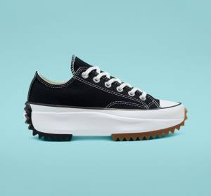 Converse Run Star Hike Platforme Nízke Tenisky Čierne Biele | CV-931FKU