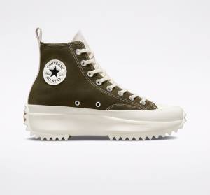 Converse Run Star Hike Platforme Tri-Panel Color Block Vysoké Tenisky Hnedožltý | CV-815KHS