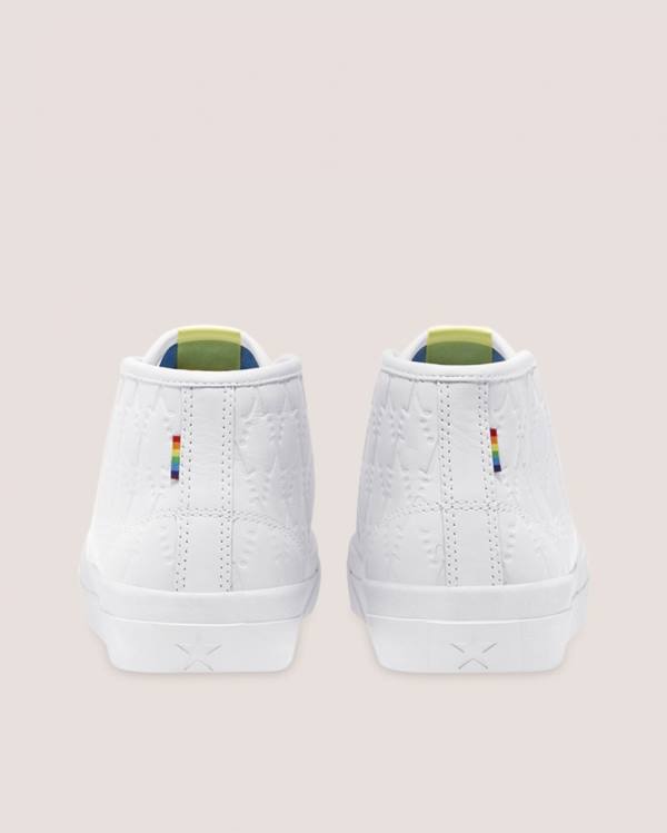 Converse Alexis Sablone Pride Jack Purcell Pro Vysoké Tenisky Biele | CV-746IYL