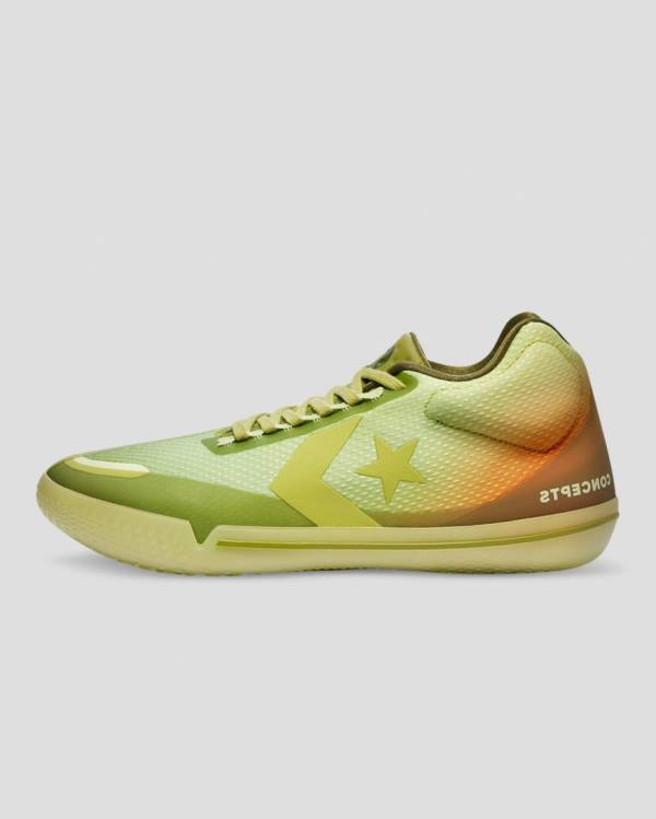 Converse All Star Pro BB Evo Concepts Vysoké Tenisky Zelene | CV-735JMS