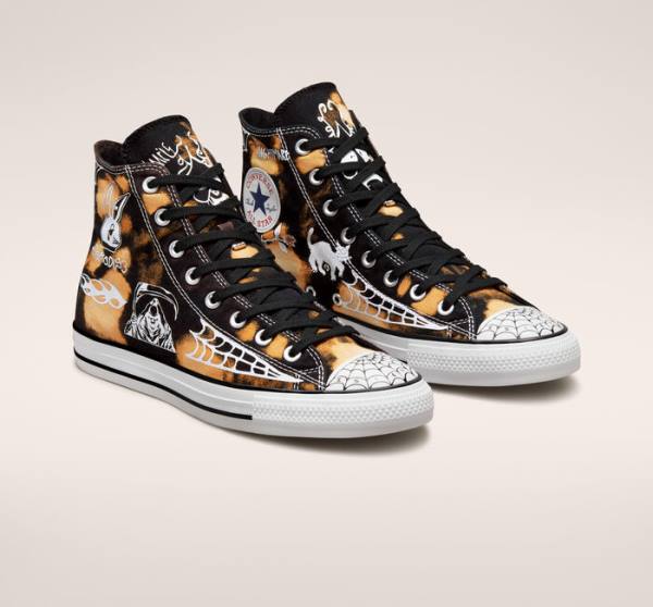 Converse CONS Chuck Taylor All Star Pro Sean Pablo Skate Topanky Čierne Biele | CV-190MEF