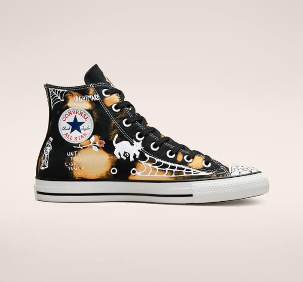 Converse CONS Chuck Taylor All Star Pro Sean Pablo Skate Topanky Čierne Biele | CV-190MEF