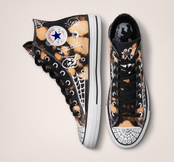 Converse CONS Chuck Taylor All Star Pro Sean Pablo Skate Topanky Čierne Biele | CV-387MHQ