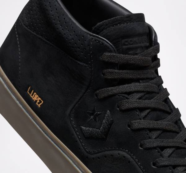 Converse CONS Louie Lopez Pro Nubuck Kozene Skate Topanky Čierne Svetlo Hnede | CV-230LAO