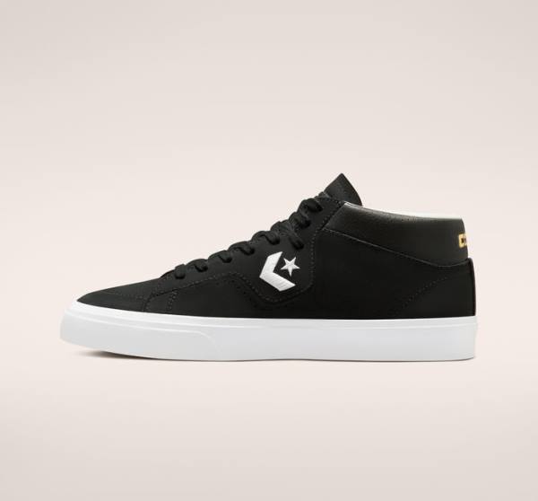 Converse CONS Louie Lopez Pro Stredne Skate Topanky Čierne Biele | CV-481PCI