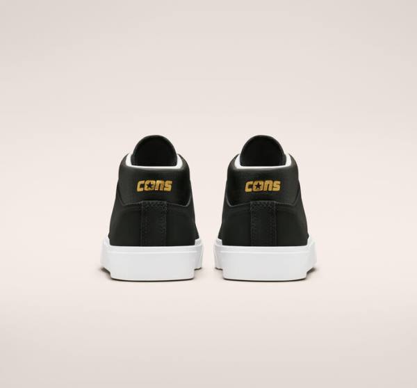 Converse CONS Louie Lopez Pro Stredne Skate Topanky Čierne Biele | CV-481PCI