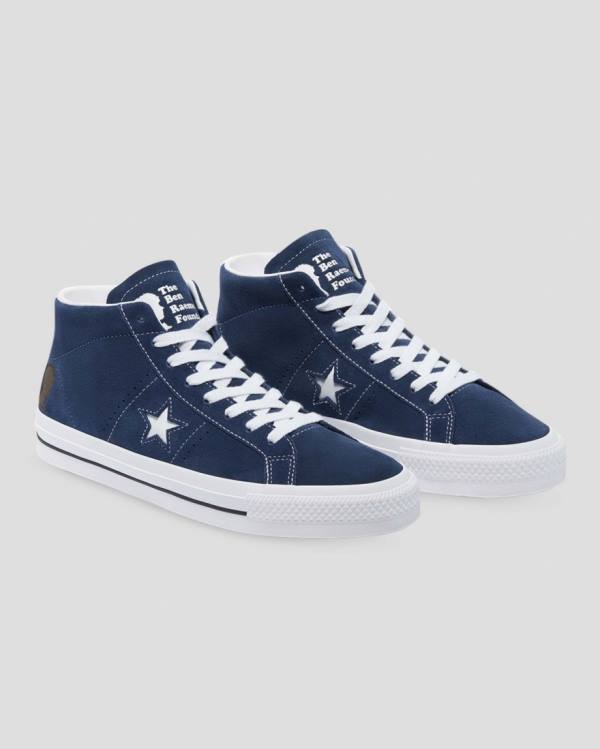 Converse CONS One Star Pro Ben Raemers Foundation Vysoké Tenisky Modre | CV-402YAQ