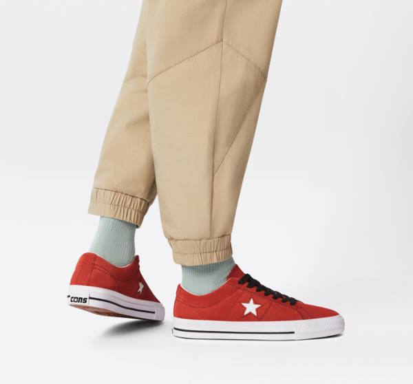 Converse CONS One Star Pro Semisove Skate Topanky Čierne Biele | CV-239VUT