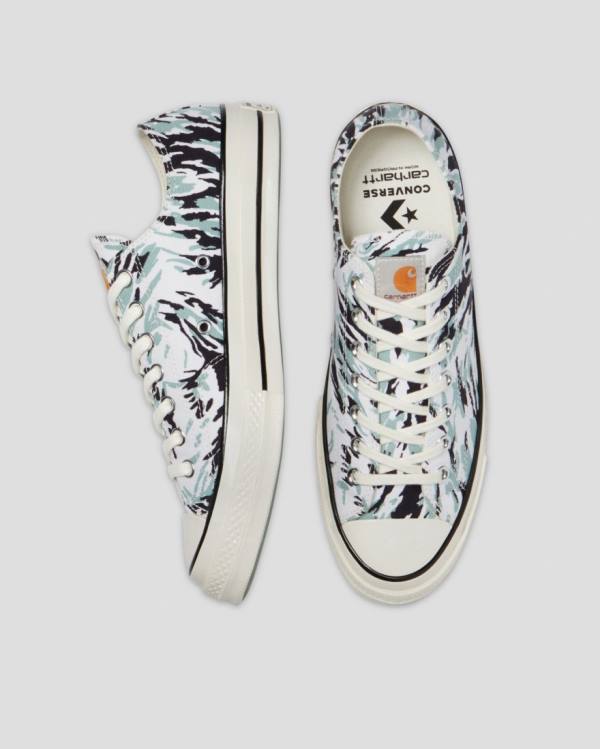 Converse Carhartt Chuck 70 Nízke Tenisky Biele Zelene | CV-416UXZ