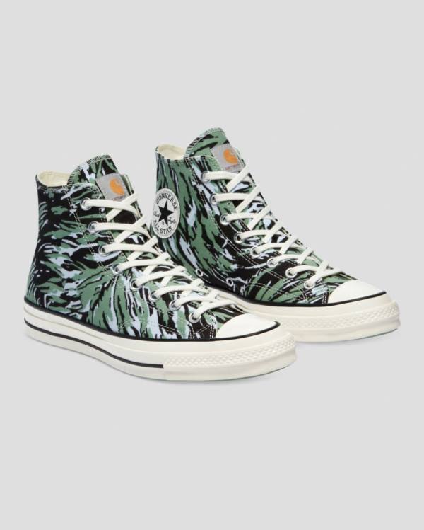 Converse Carhartt Chuck 70 Vysoké Tenisky Zelene | CV-014LHY