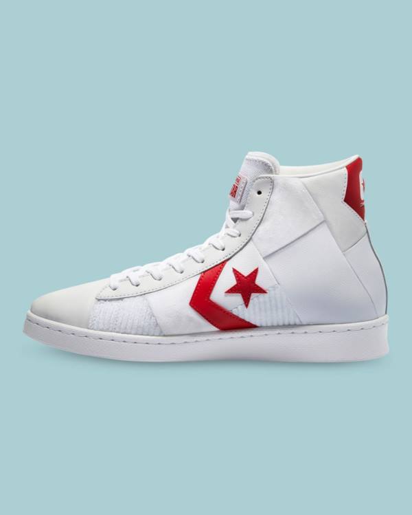 Converse Chase The Drip Pro Kozene Vysoké Tenisky Biele | CV-809SAY