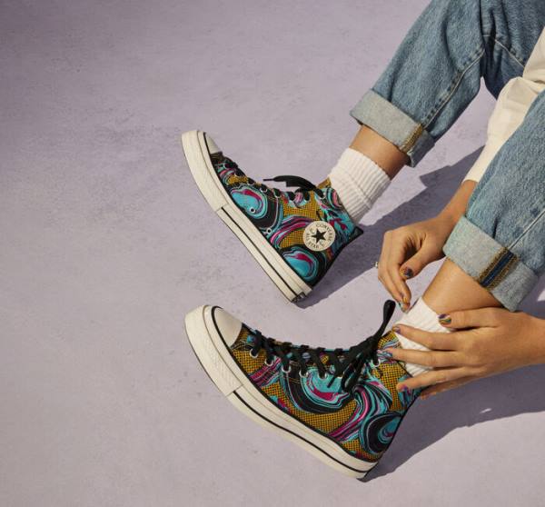 Converse Chuck 70 '90s Marbled Vysoké Tenisky Tyrkysové | CV-761LRM