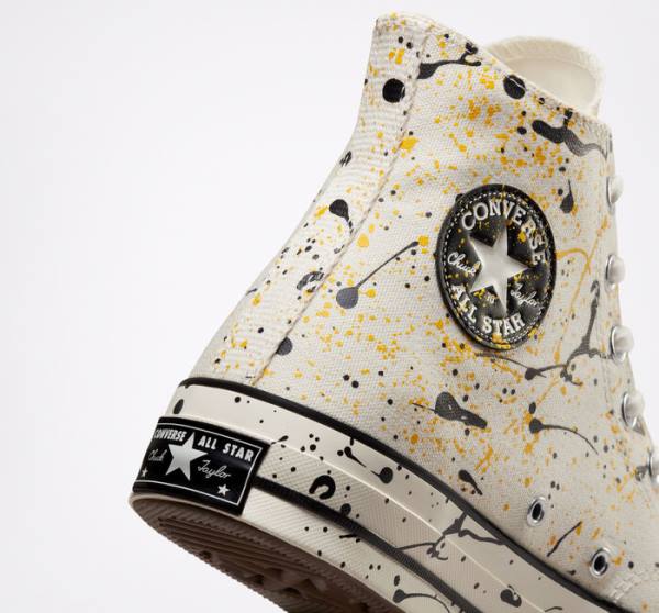 Converse Chuck 70 Archive Paint Splatter Vysoké Tenisky Čierne | CV-930PKB