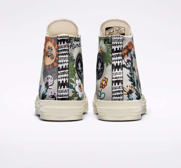 Converse Chuck 70 Floral Vysoké Tenisky Olivovo Zelená Viacfarebný | CV-081RWD