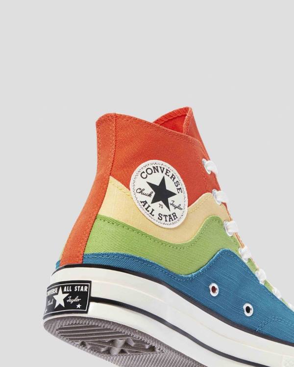 Converse Chuck 70 National Parks Vysoké Tenisky Modre Zelene Oranžové | CV-415FXW