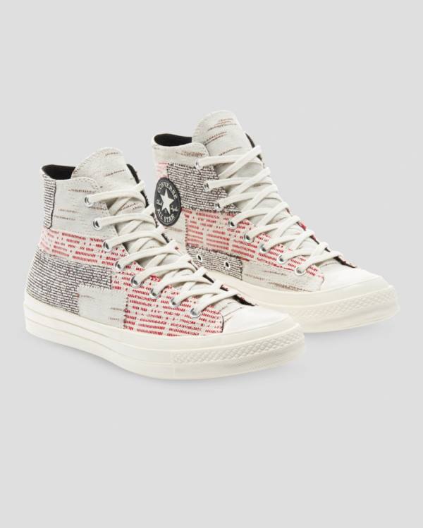 Converse Chuck 70 Patchwork Vysoké Tenisky Ruzove Siva | CV-974XIG