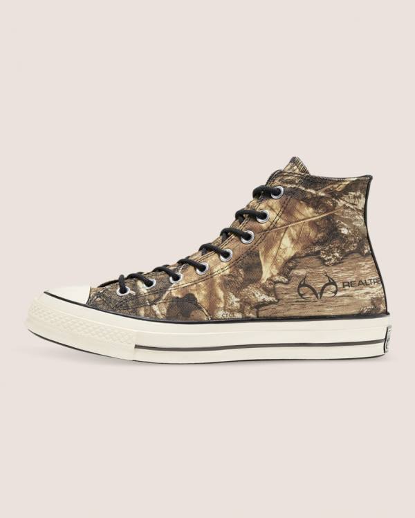 Converse Chuck 70 Realtree Edge Camo Print Utility Vysoké Tenisky Hnede | CV-387DXO