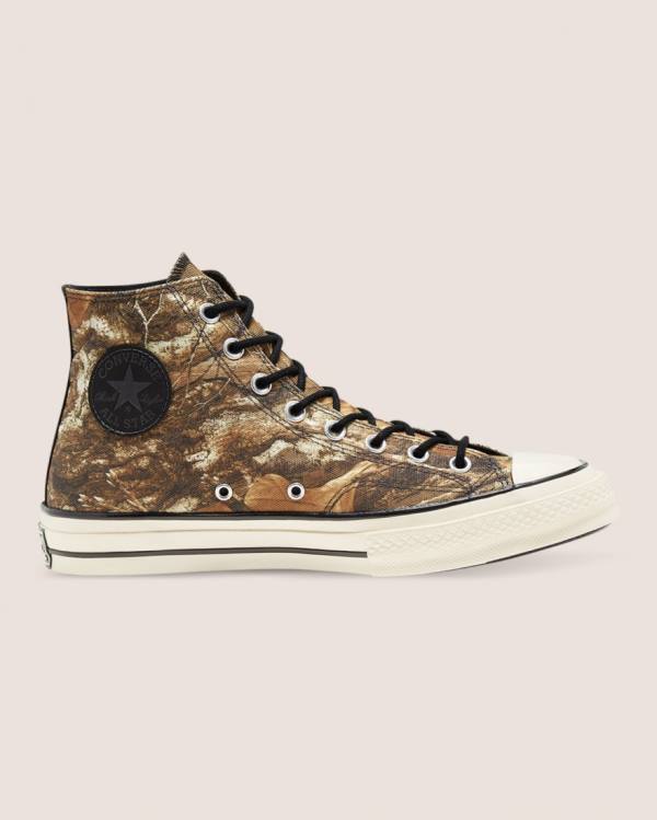 Converse Chuck 70 Realtree Edge Camo Print Utility Vysoké Tenisky Hnede | CV-387DXO